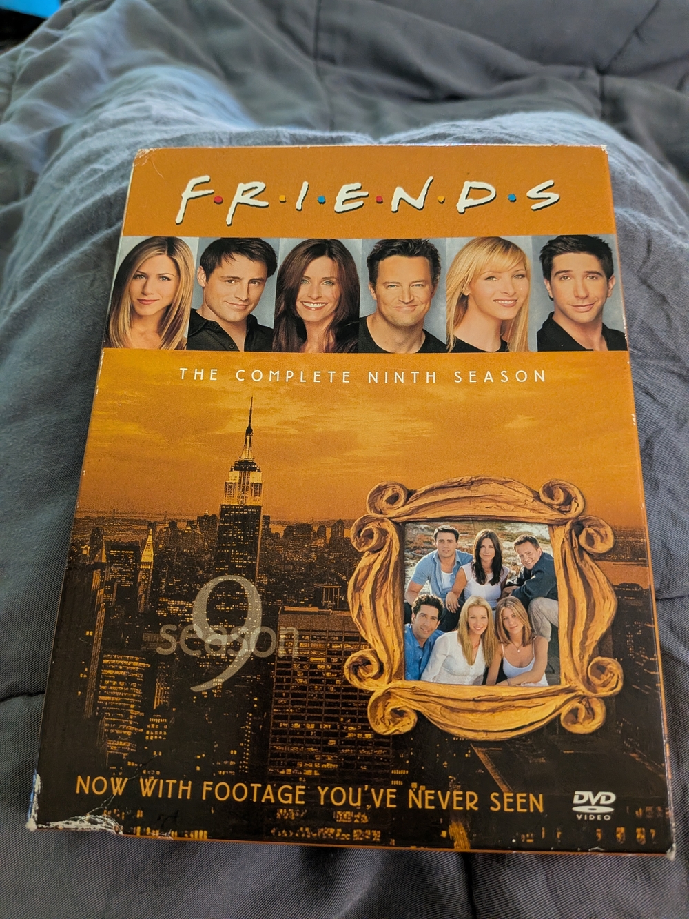 Friends Ninth Season DVD Box Set Matthew Perry Jennifer Aniston Collection EUC